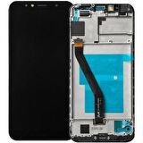 Huawei Y6 2019 Dokunmatik LCD Ekran Çıtalı (Siyah)