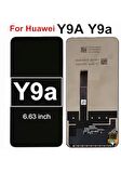 Huawei Y9a Lcd Ekran Dokunmatik (Siyah)