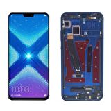 Honor 8X LCD Ekran Dokunmatik Çıtalı (Siyah)