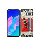 Huawei P40 Lite E Ekran Dokunmatik Ekran Çıtalı (Siyah)