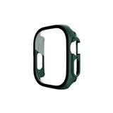 Apple Watch Ultra 49mm Desert Camlı Kasa Ekran Koruyucu - Koyu Yeşil