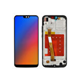 Huawei P20 Lite Dokunmatik Ekran Çıtalı (Siyah)