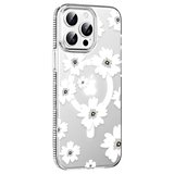 Joko Apple İphone 14 Pro Max Floral Magsafe Kapak - Beyaz