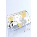 Joko Apple İphone 14 Pro Max Floral Magsafe Kapak - Beyaz
