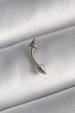 316L Çelik Gümüş Renk Çivi Model Piercing TJ-PR1362