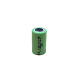 1.2V 500 Mah - 1/2AA - Ni-MH Şarjlı Pil - (Başsız / Flat Head)
