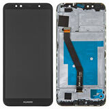 Huawei Y6 2018 Ekran Dokunmatik Çıtalı SRV (Siyah)