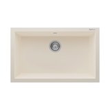 RealStone K003 Didyma 77 Granit Evye 770x530 mm Tek Göz Mutfak Evyesi - RealStone K003 Didyma 77 Krem