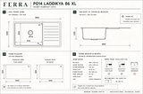 Cappuccino Atelier Series Laodikya 86 XL P014 & Abant Premium Mutfak Koleksiyonu