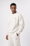 Erkek Respire Basic Oversize Sweatshirt Ekru