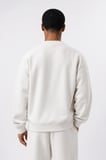 Erkek Respire Basic Oversize Sweatshirt Ekru
