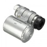 Iphone5 Için Uyumlu Kapaklı Lens Mikroskop Taşınabilir Mini Cep Boyutu Led Mikroskop No.9882ip5ii