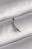 316L Çelik Gümüş Renk Çivi Model Piercing TJ-PR1364