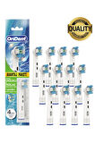 Whitening Pro Oral B Uyumlu 12 Adet Yedek Başlık - Beyazlatma Teknolojisi & Premium Quality