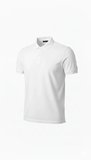 Modi Green Erkek Pike Kumaş Düğmeli Yaka Regular Fit Günlük Kısa Kol Tişört T-shirt - Beyaz