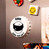 Anne Soda Varmı Baskılı Magnet Açacak