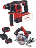 Einhell Herocco 18v Kırıcı TE-CS 18/165/1 Daire Testere 2x4.0ah Akülü Set