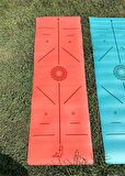 Focus Series 4.1 mm Mercan Turuncu Doğal Kauçuk Kaydırmaz Yoga Matı