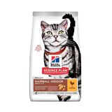 Hill's Science Plan Hairball İndoor Tavuklu Tüy Yumağı Önleyici Kedi Maması 1.5 Kg