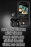 Yeni Nesil Bluetooth Kulaklık Ekranlı Yüksek Ses Kaliteli Uzun Şarj Süreli