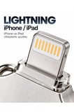 128GB 4’lü Girişli Flash Bellek Lightning Type-C USB-A MicroUSB Telefon Tablet Bilgisayar Uyumlu