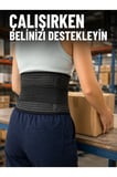 Ayarlanabilir Bel Korsesi Elastik Destek Bantlı Çalışma ve Günlük Kullanım