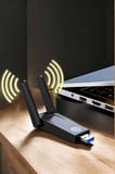 Dual Band Wifi Alıcı Adaptör USB 3.0 Destekli