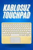 Bluetooth Touchpad Klavye Ultra İnce Taşınabilir Q Klavye Yeni Nesil
