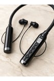 Uzun Kullanım Süreli Bluetooth Kulaklık Boyun Bantlı Mikrofonlu 600 Saat Müzik Süreli Ses ve Çağrı Kontrollü Kablosuz Kulaklık