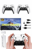 yeni nesil 3D 4K 2000 Oyunlu Game Stick Oyun Konsolu Çift Konsol