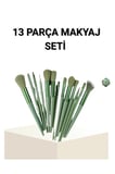 13’lü Profesyonel Makyaj Fırça Seti – Yumuşak Sentetik Kıllı, Tüm Cilt Tiplerine Uygun