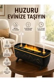 Uzaktan Kumandalı Hava Nemlendirici Aromaterapi Difüzörü 2 4 8 Saat Zamanlayıcılı Siyah
