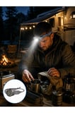 Yüksek Parlaklıklı LED Kafa Feneri Gece Çalışmaları İçin Yüksek Parlaklıklı