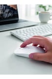Şarjlı Wireless Mouse Bluetooth Çift Modlu Sessiz Yüksek Hassasiyetli Fare