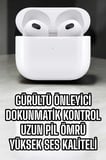 Bluetooth Kulaklık 3.Nesil Kablosuz Uzun Pil Ömrü Dokunmatik Kontrol Yeni Nesil