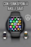 Akıllı Saat Amoled Ekran GPS ve Uyku Takibi Bluetooth Bağlantılı