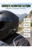 Bluetooth 5.0 Motosiklet Kask Kulaklık Eller Serbest ve Müzik Özellikli Yeni Nesil