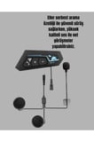 Bluetooth 5.0 Motosiklet Kask Kulaklık Eller Serbest ve Müzik Özellikli Yeni Nesil