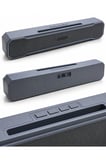 Metal Izgara Ön Yüzeyli Uzun Gövdeli USB Destekli Kablosuz Masaüstü Hoparlör
