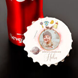 Bebek Mevlüt Hediyesi - 10 Adet Fotoğraf Baskılı Magnet