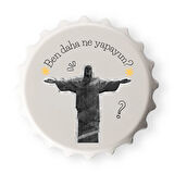 Ben Daha Ne Yapayım Tasarımlı Magnet Açacak (1 Adet)