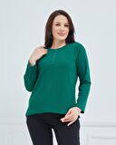 Kadın Kışlık Günlük Anne Penye Bluz