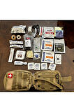 İlk Yardım Çantası - First Aid Kit (Tactical Askeri Molle Çantalı)