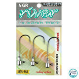 River Magic Jig Head #3/0 4gr (3 Adet)
