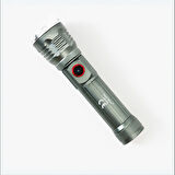 Şarjlı El Feneri Güçlü TG LED 2000 Lümen GP216