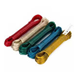 PVC Kaplama 20 Metre Çelik Çamaşır İpi 12 Adet