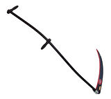 Avusturya Çift Öküz El Tırpanı 60 cm - Saplı 6 Parça Set