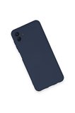 Samsung Galaxy A04 Kılıf Nano içi Kadife Silikon - Lacivert