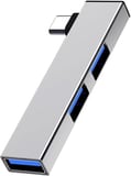 USB Type-C 3.0 Hub, 3 Portlu Çoklayıcı Adaptör, Dönüştürücü Çevirici, Taşınabilir Genişletici Al6014