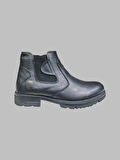 CASTLE BLACK CB-9911-1 DERİ ERKEK BOT
